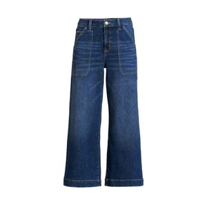 TIME and TRU High Rise Wide Leg sz 14